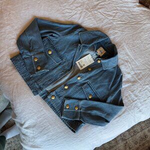 Sezane "Terry" Denim Jacket - 4